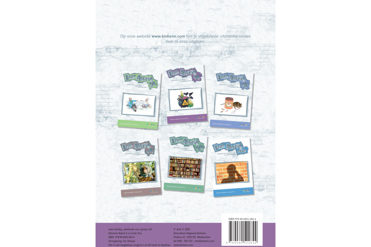 Blokboek Lees Aardig groep 4-5 (5 stuks)