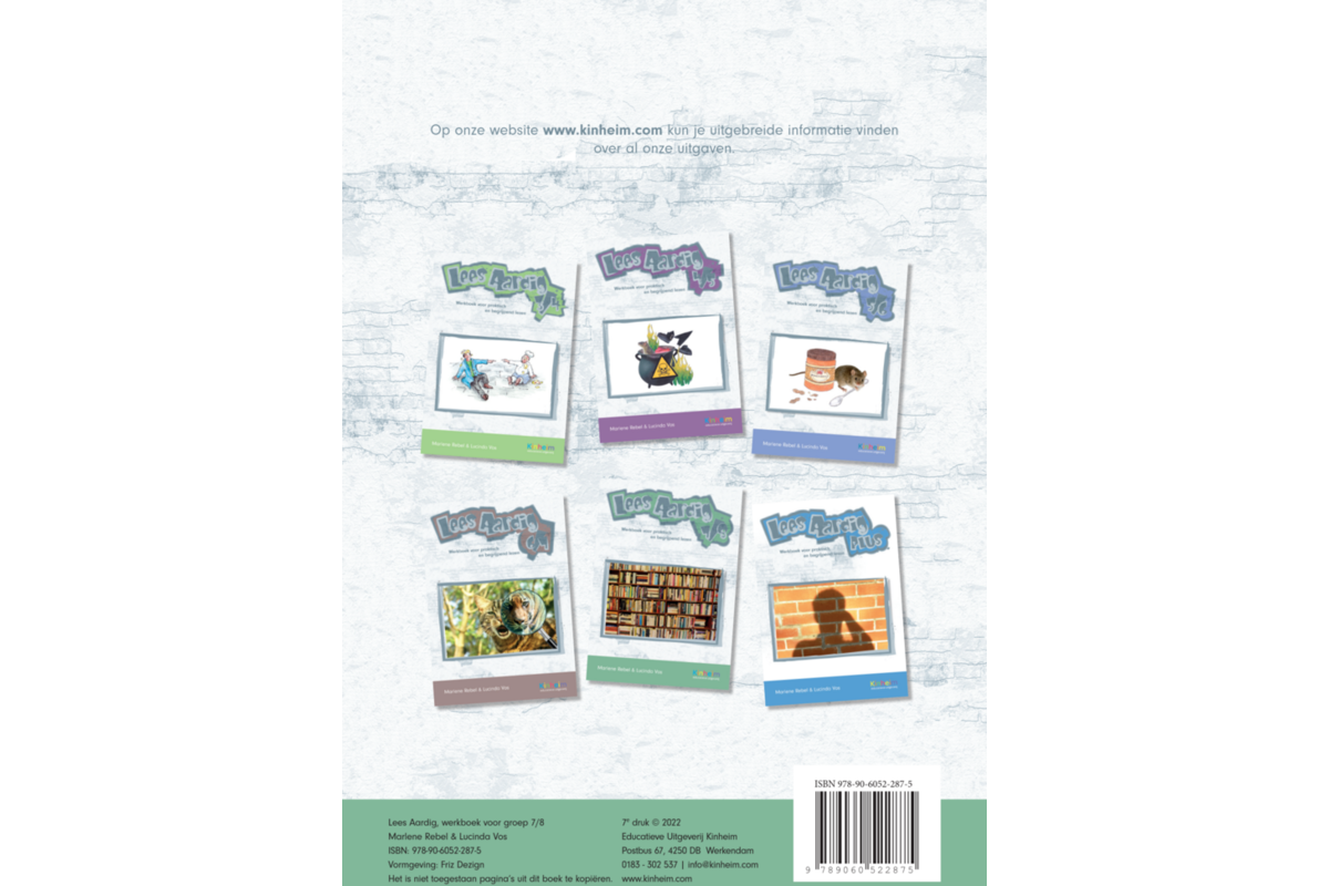 Blokboek Lees Aardig groep 7-8 (5 stuks)