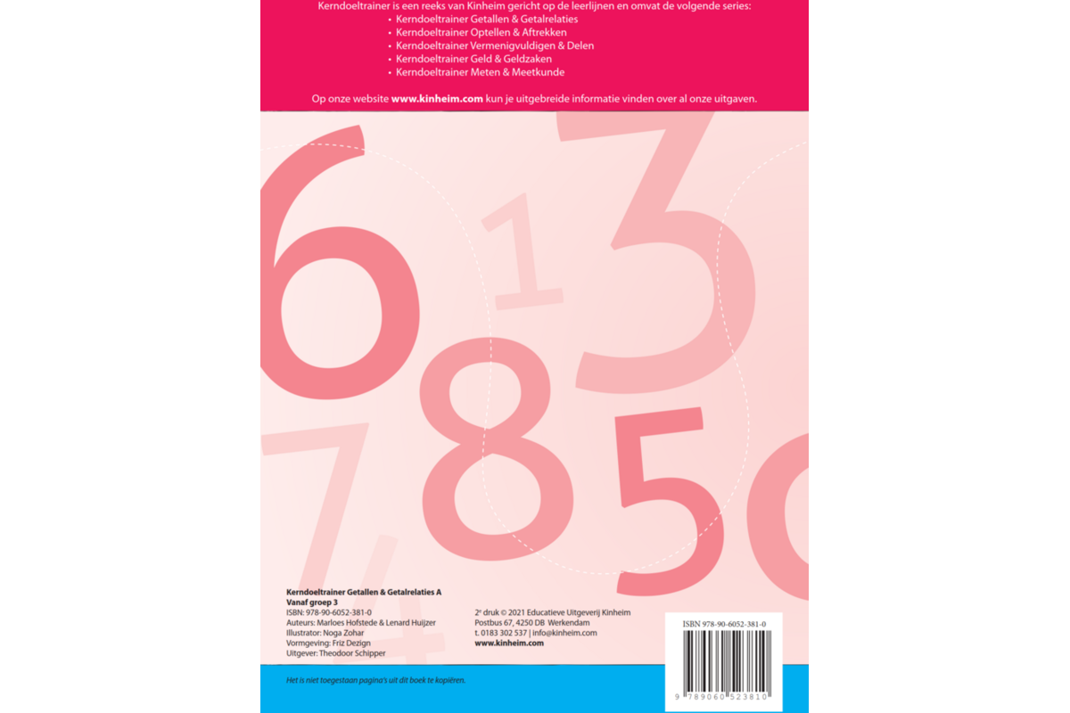 Kerndoeltrainer Getallen & Getalrelaties A (5 stuks)