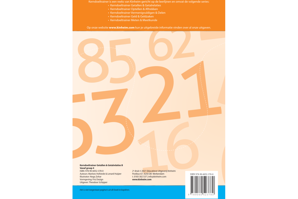 Kerndoeltrainer Getallen & Getalrelaties B (5 stuks)