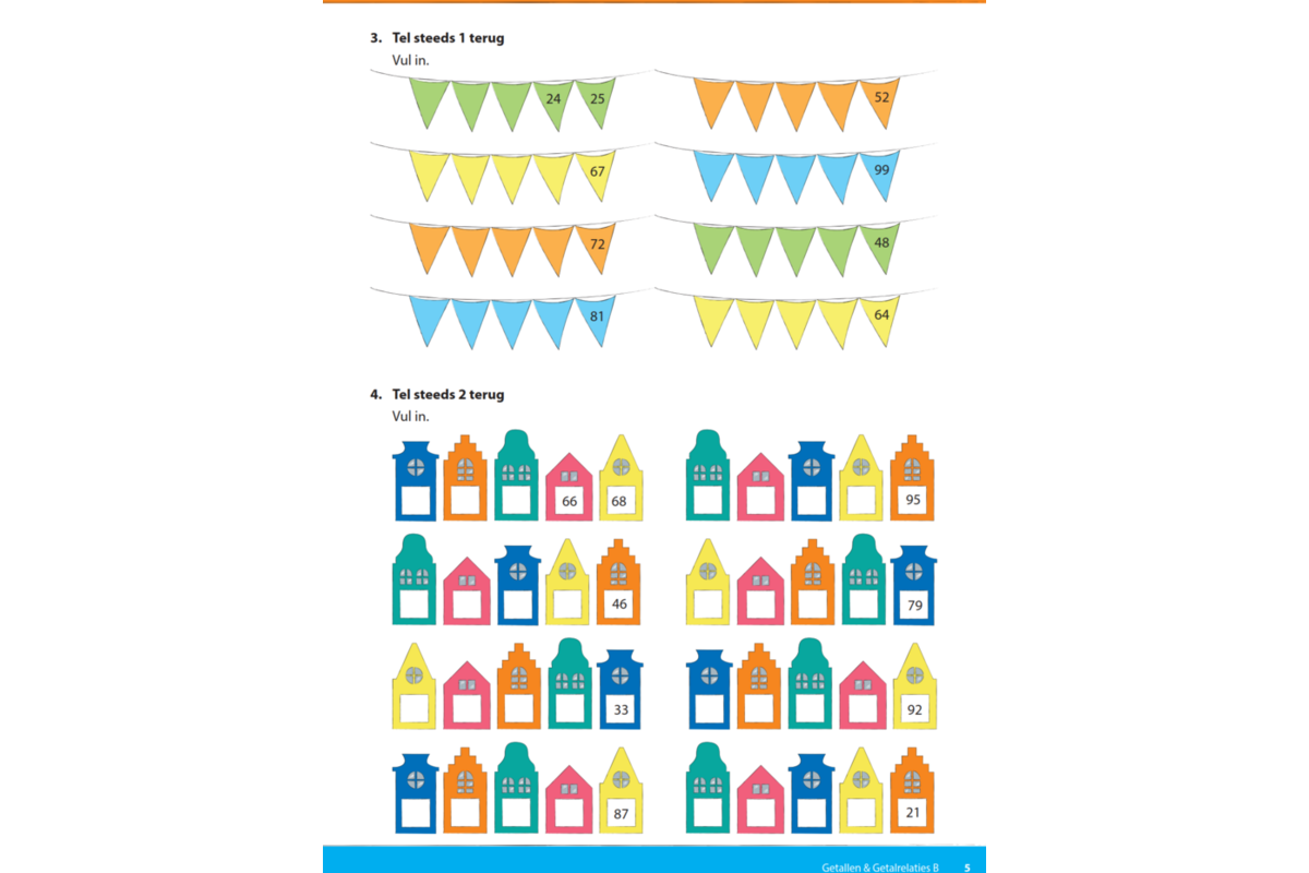 Kerndoeltrainer Getallen & Getalrelaties B (5 stuks)