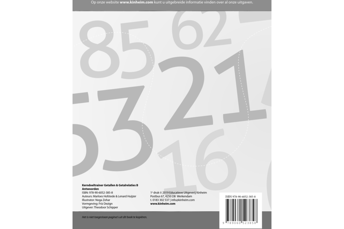 Kerndoeltrainer Getallen & Getalrelaties B antwoorden