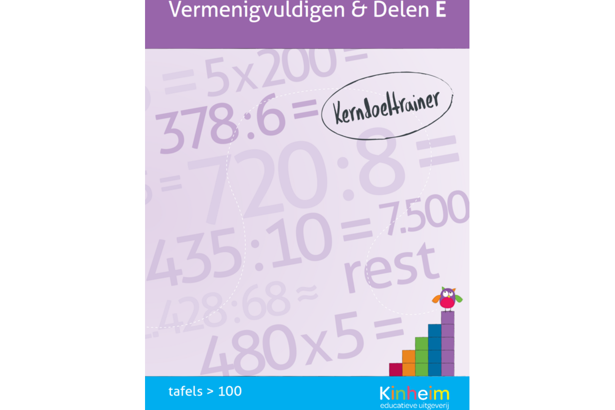 Kerndoeltrainer Vermenigvuldigen & Delen E (5 stuks)