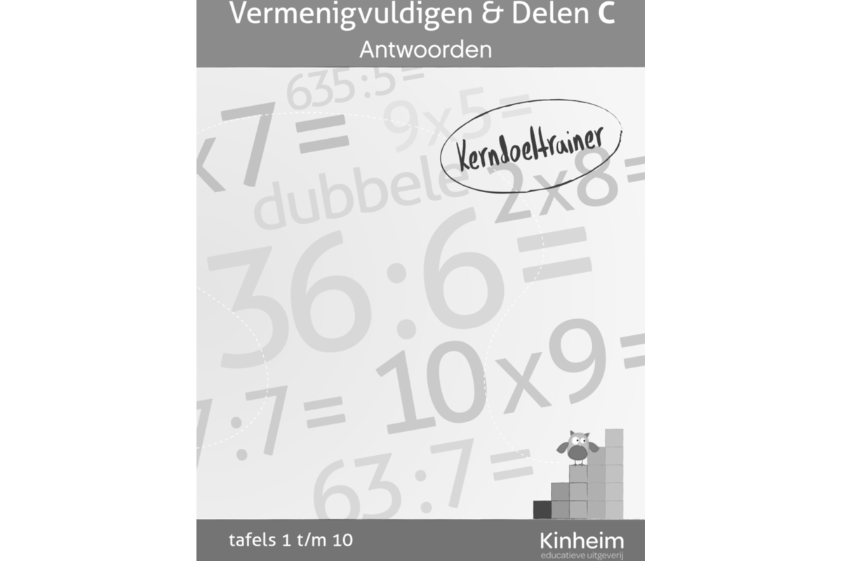 Kerndoeltrainer Vermenigvuldigen & Delen C antwoorden