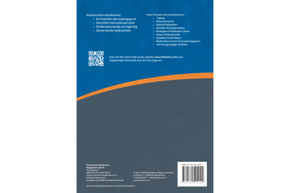 Kerndoeltrainer Begrijpend Lezen B (5 stuks)
