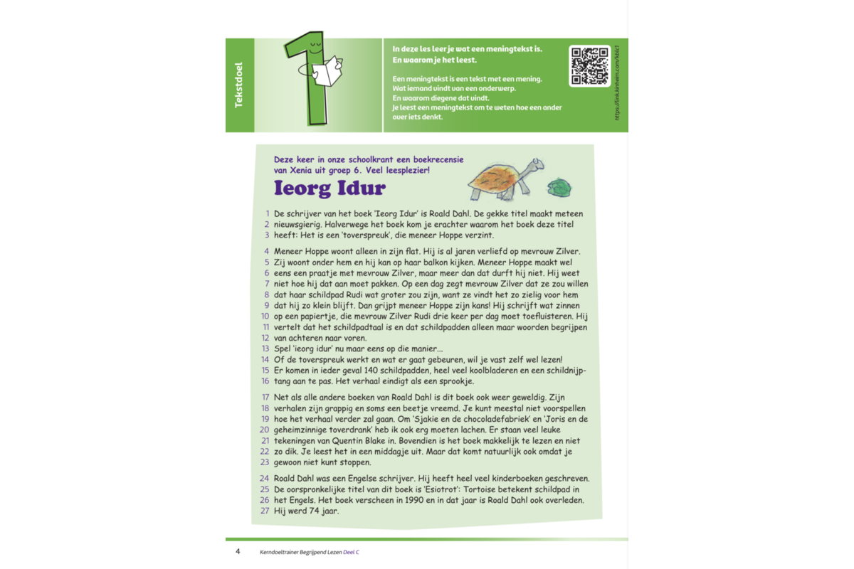 Kerndoeltrainer Begrijpend Lezen C (5 stuks)