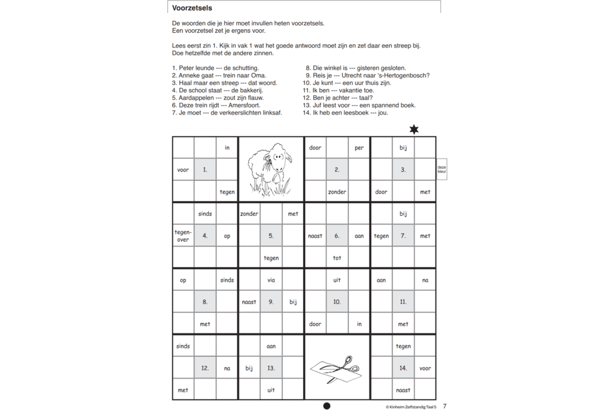 Zelfstandig taal 5 werkboek (5 stuks)