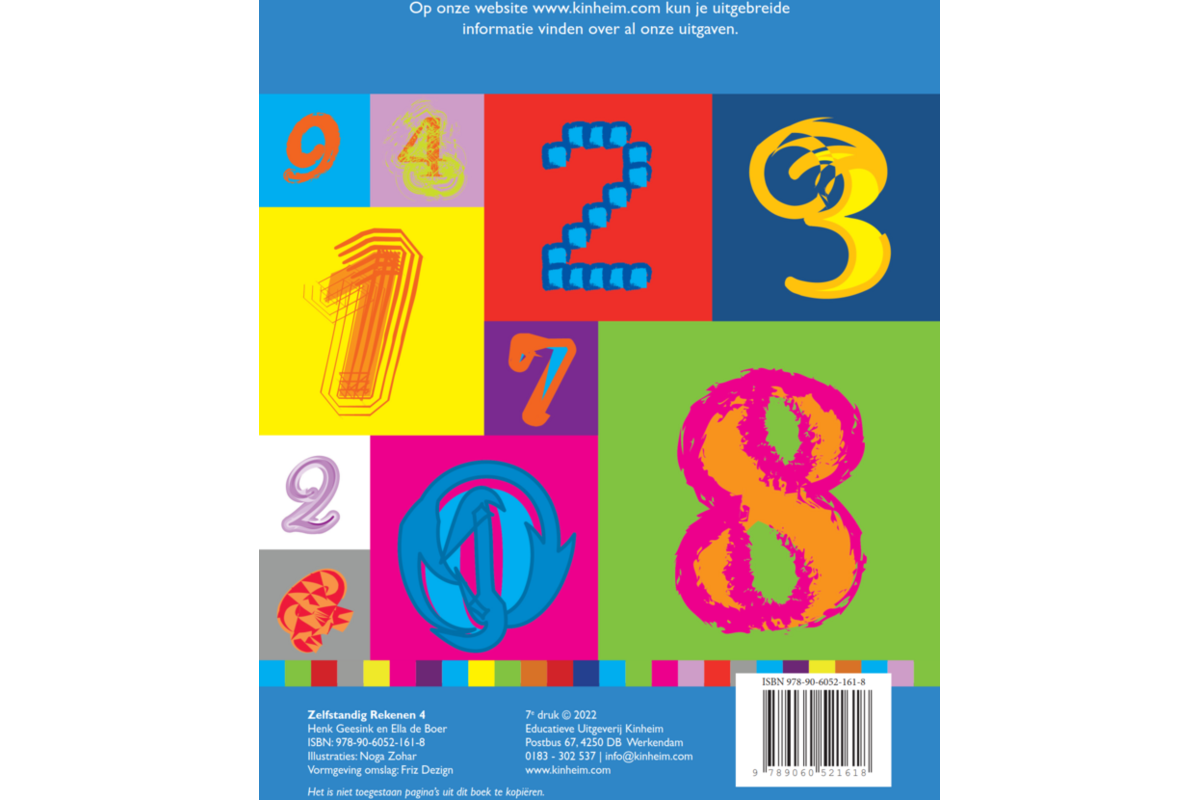 Zelfstandig rekenen 4 werkboek (5 stuks)