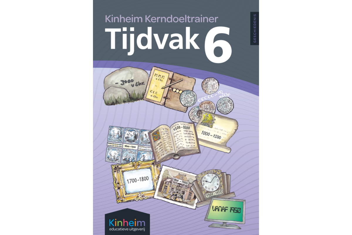 Kerndoeltrainer Tijdvak werkboek groep 6 (5 stuks)