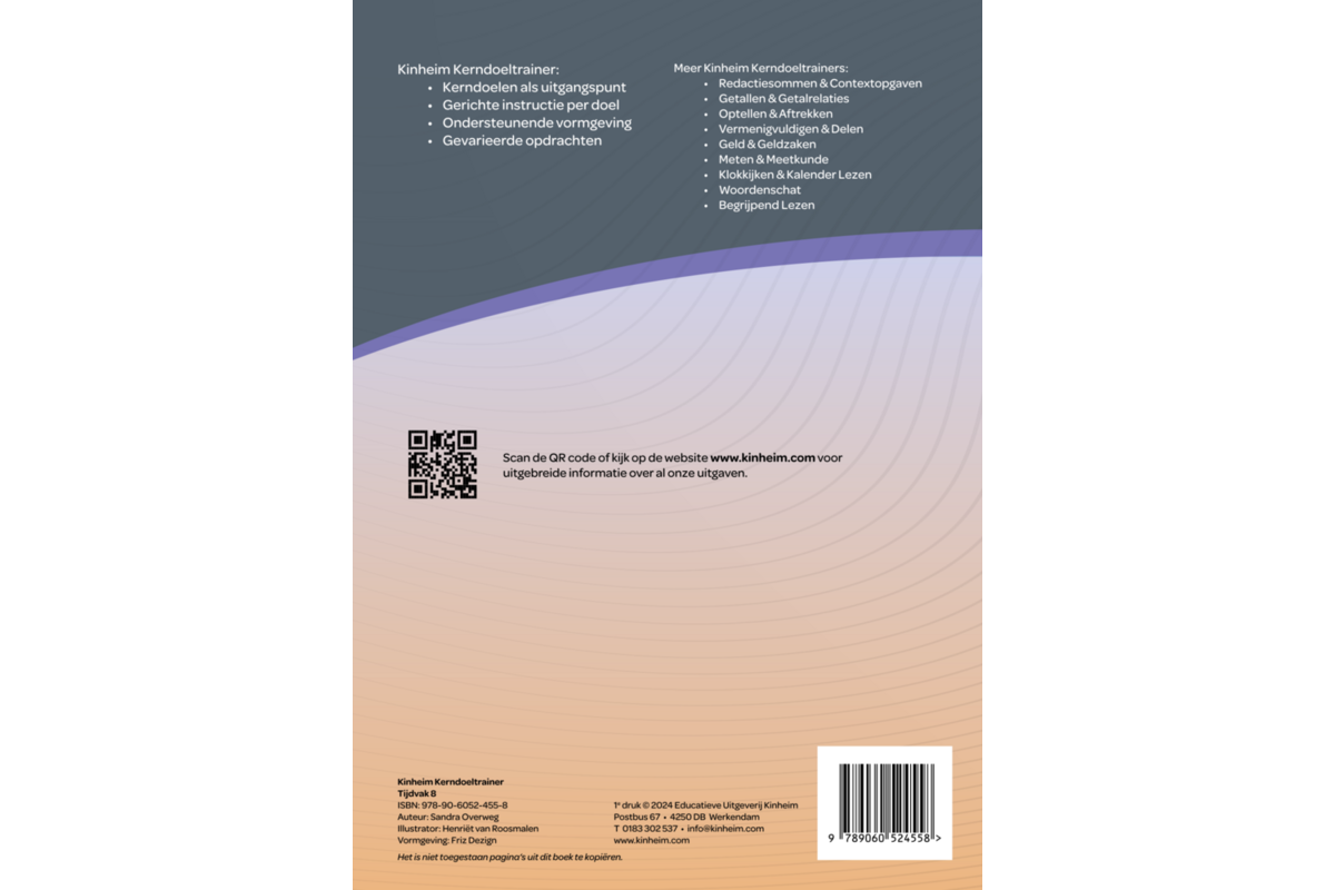 Kerndoeltrainer Tijdvak werkboek groep 8 (5 stuks)