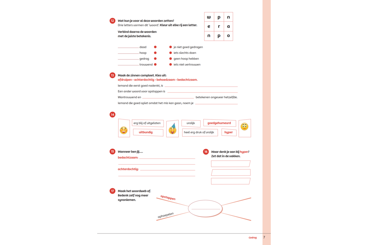 Kerndoeltrainer Woordenschat D (5 stuks)