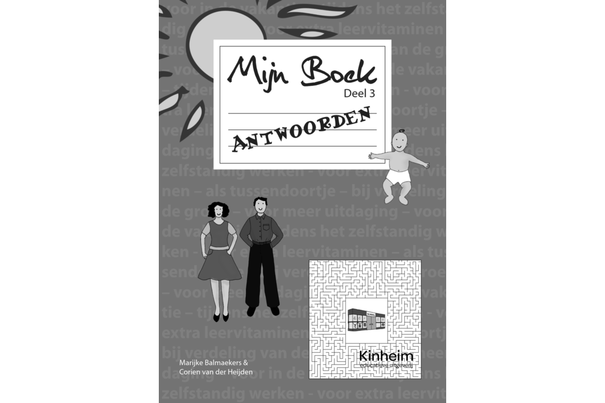 Mijn Boek groep 3 antwoordenboek