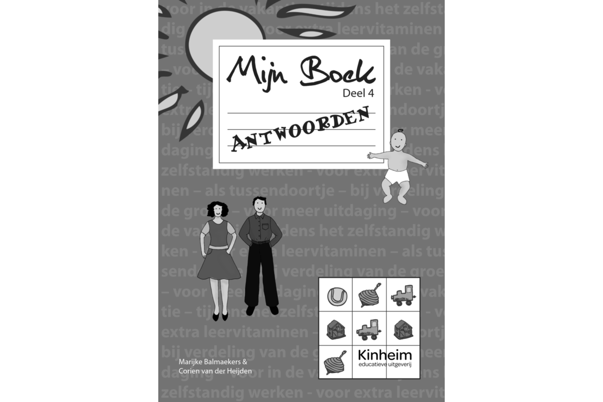 Mijn Boek groep 4 antwoordenboek