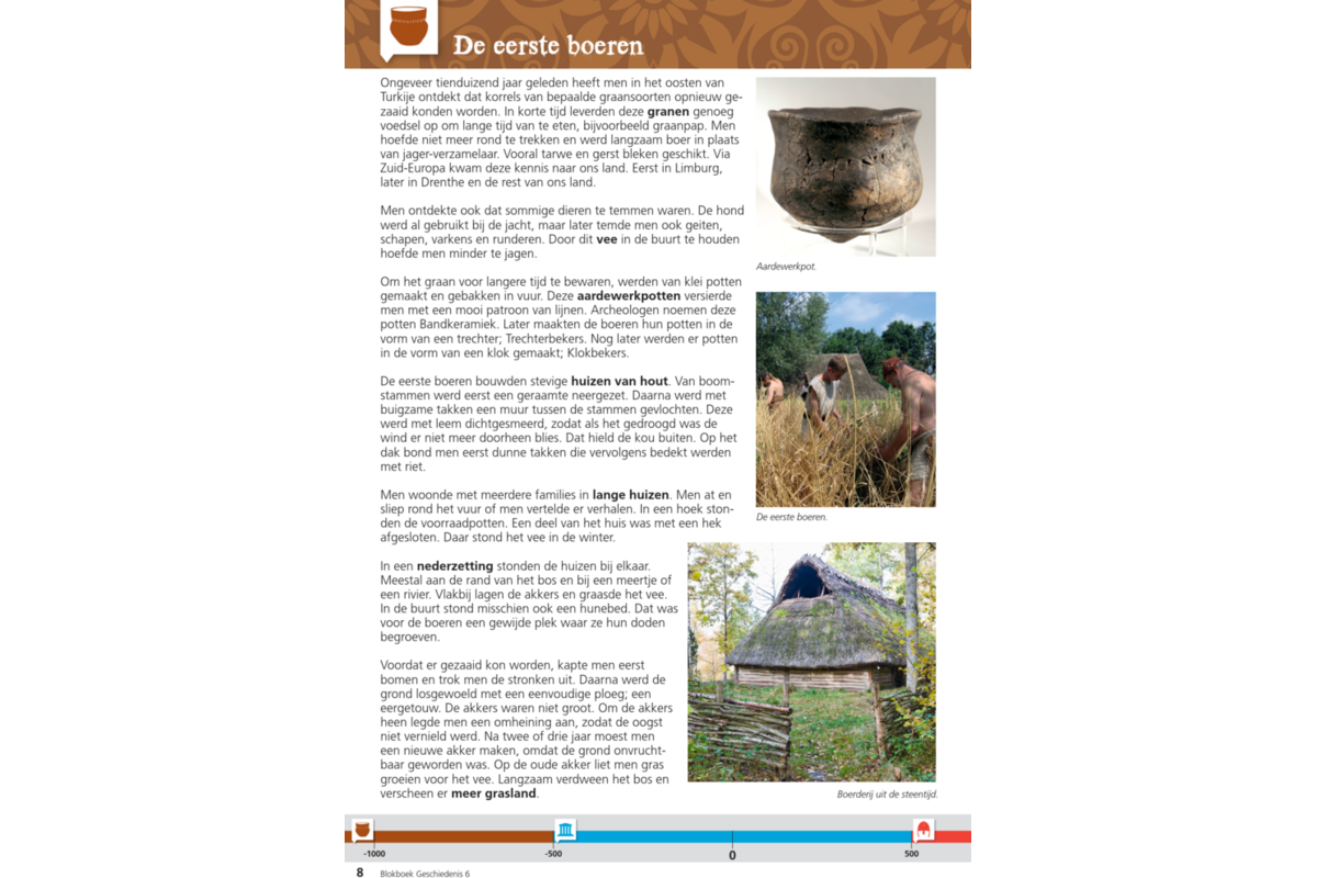 Blokboek geschiedenis groep 6 (herzien) (5 stuks)