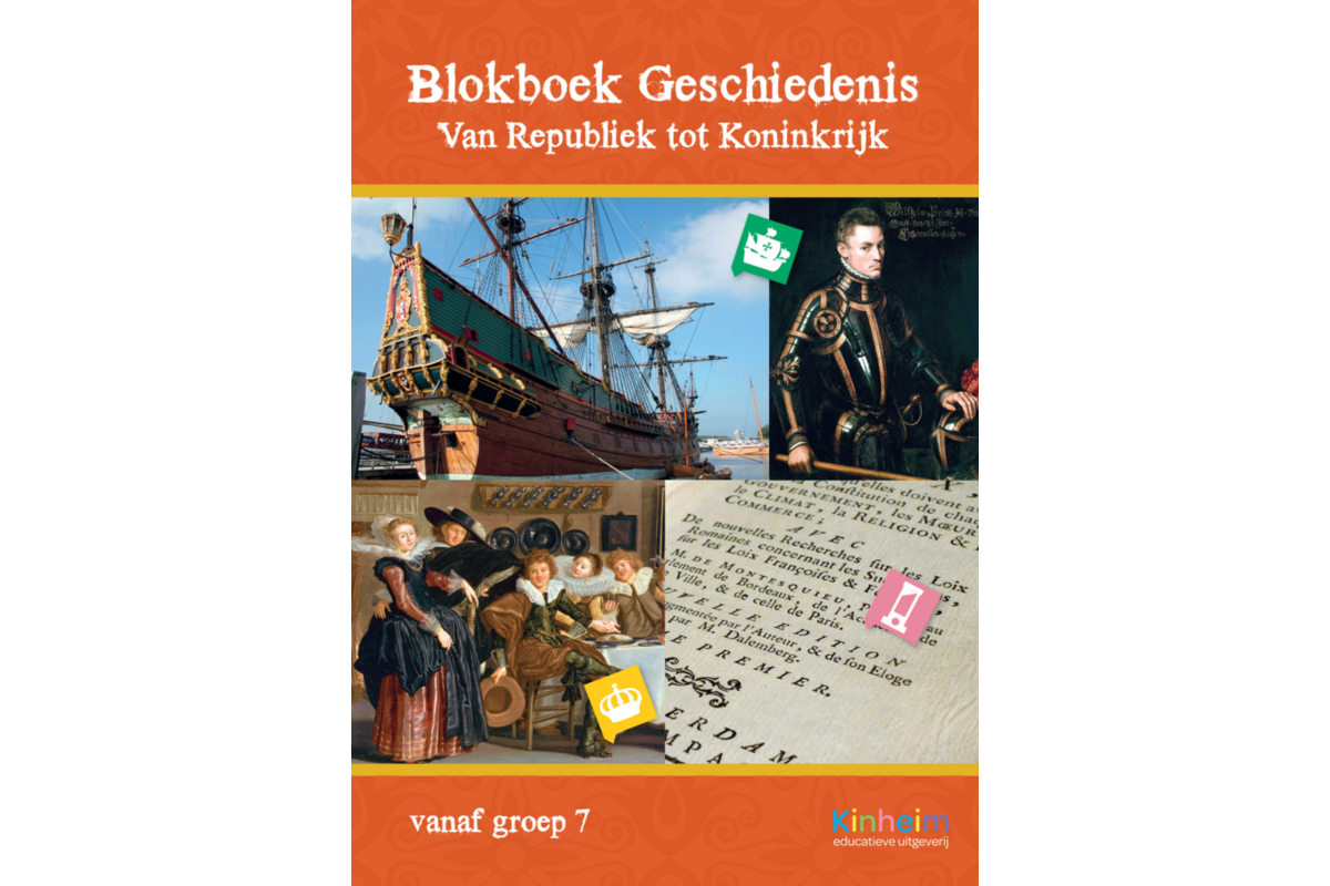 Blokboek geschiedenis groep 7 (herzien) (5 stuks)