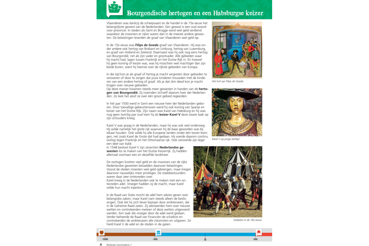 Blokboek geschiedenis groep 7 (herzien) (5 stuks)