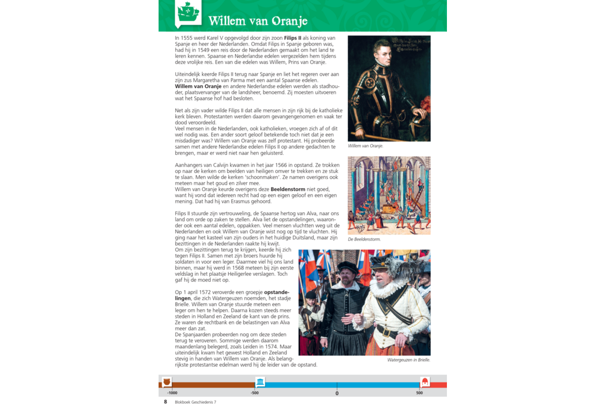 Blokboek geschiedenis groep 7 (herzien) (5 stuks)