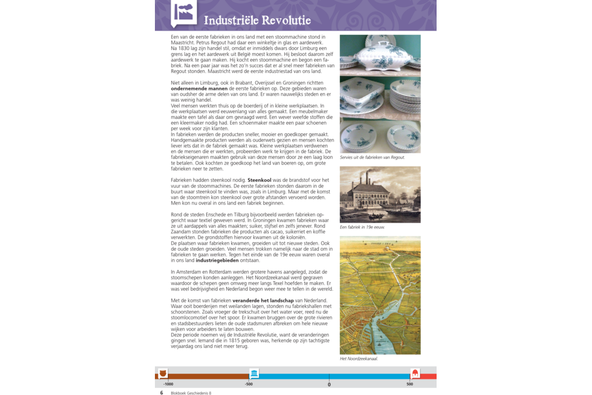 Blokboek geschiedenis groep 8 (5 stuks)