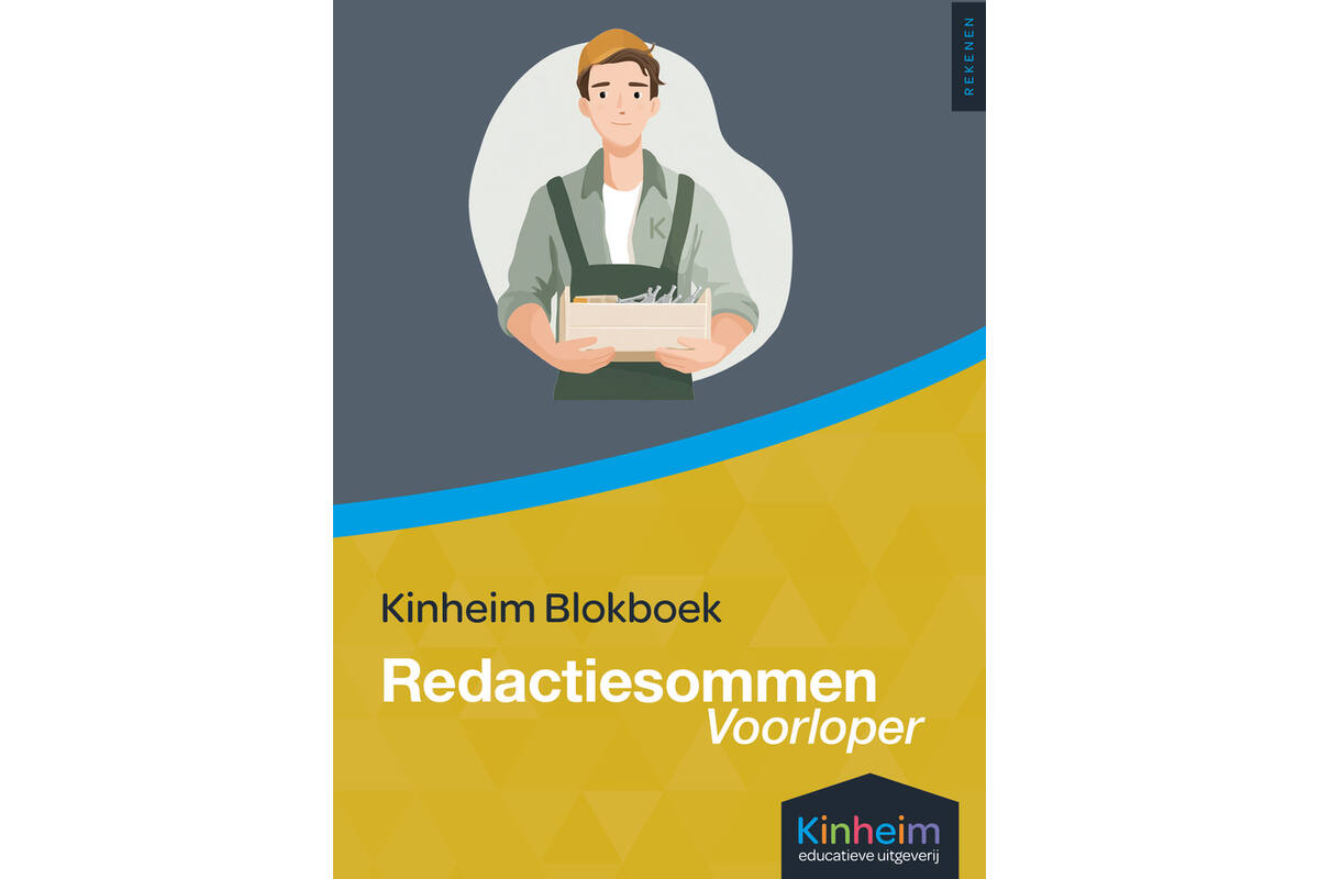 Blokboek redactiesommen groep 4 voorloper (5 stuks)