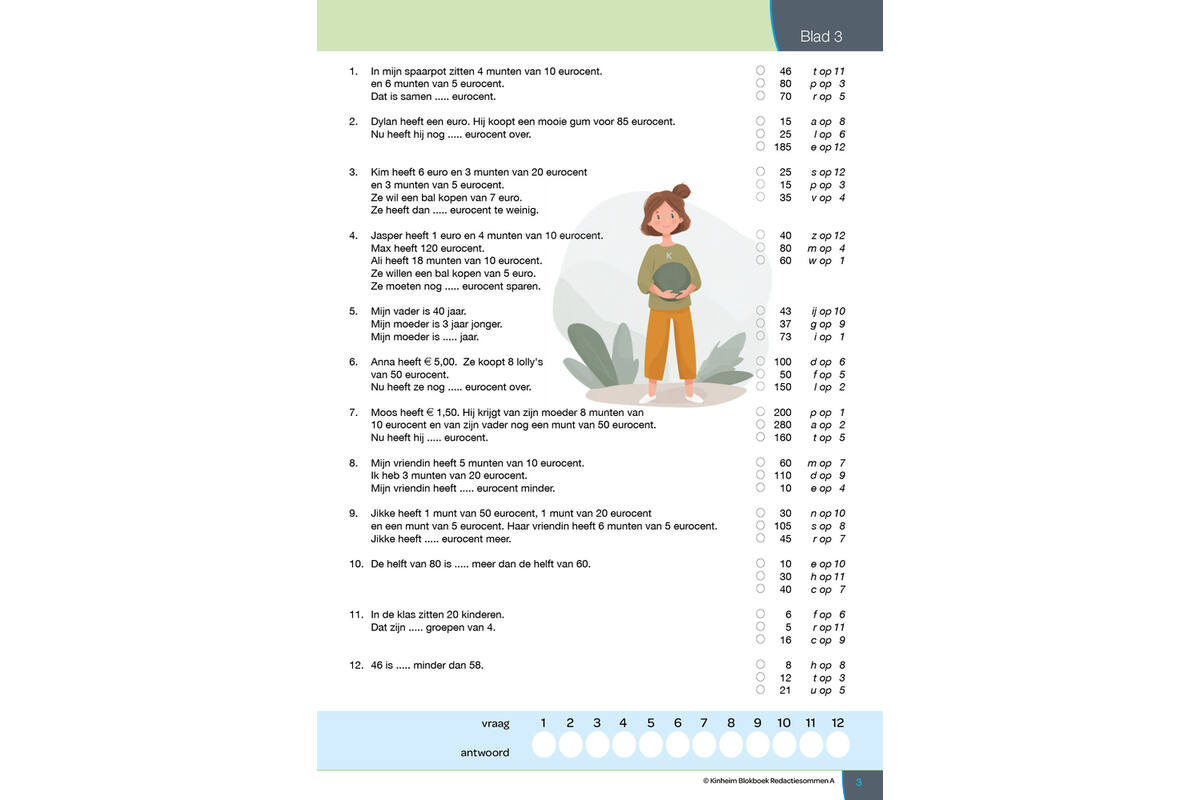 Blokboek redactiesommen A groep 5 (5 stuks)