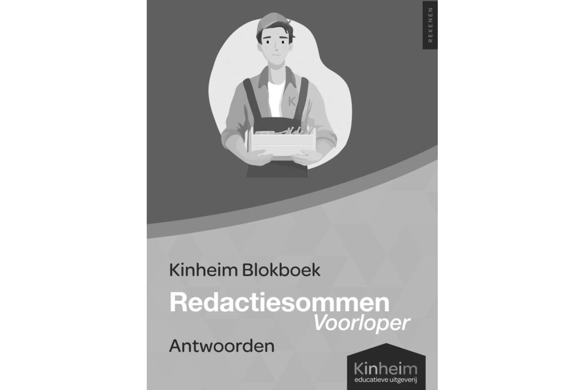Blokboek redactiesommen voorloper antwoorden