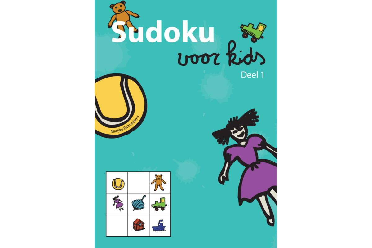 Sudoku voor Kids 1 groep 3 (5 stuks)
