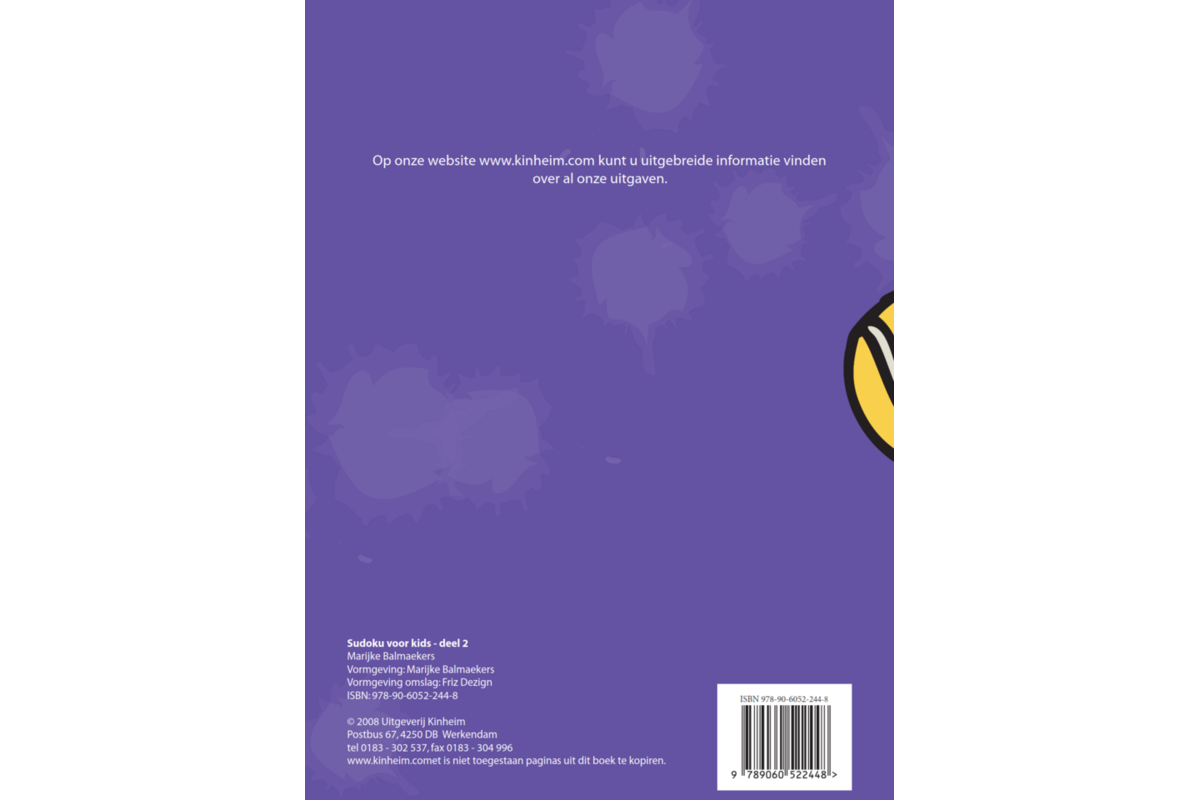 Sudoku voor Kids 2 groep 4 (5 stuks)