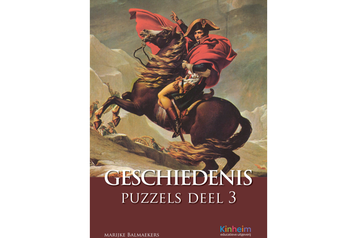 Geschiedenispuzzels groep 8 deel 3 (5 stuks)