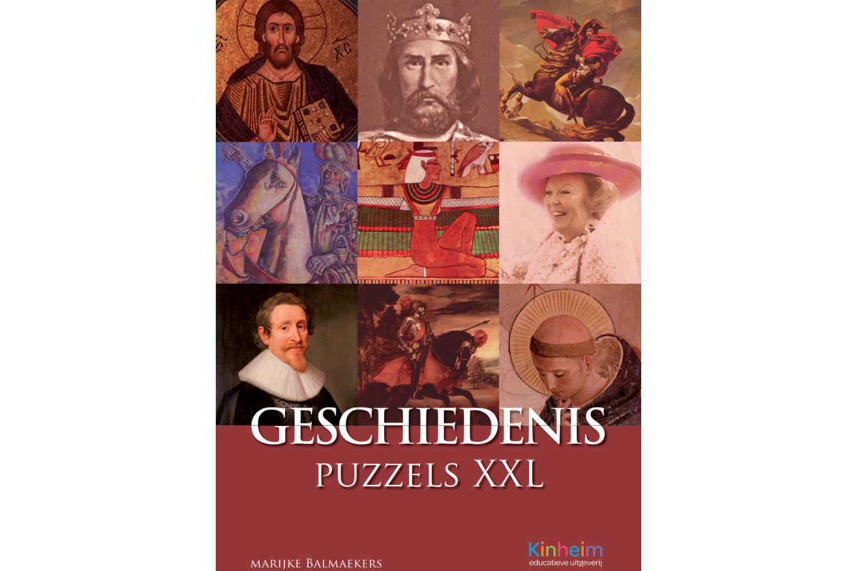 Geschiedenispuzzels XXL groep 8 (5 stuks)