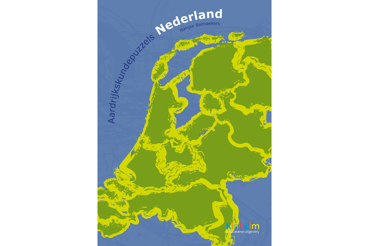Aardrijkskundepuzzels groep 5 Nederland (5 stuks)