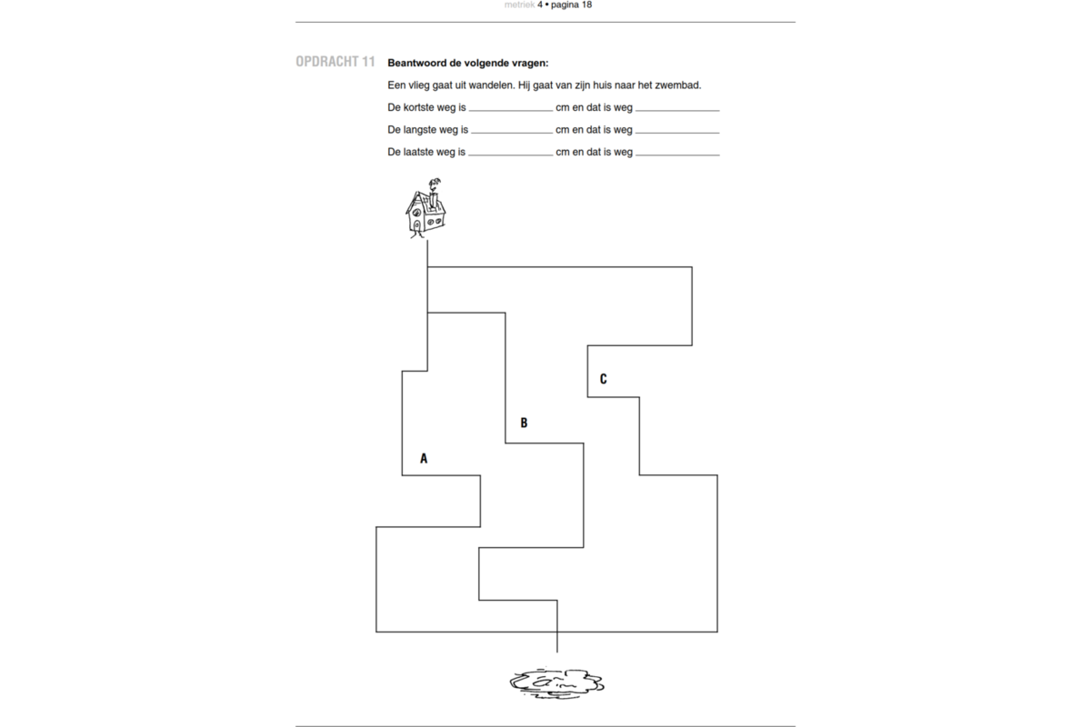 Blokboek Metriek groep 4 (5 stuks)