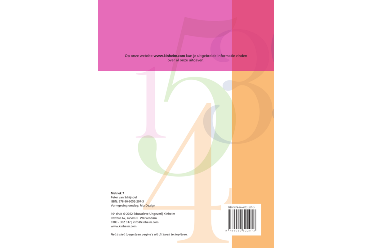 Blokboek Metriek groep 7