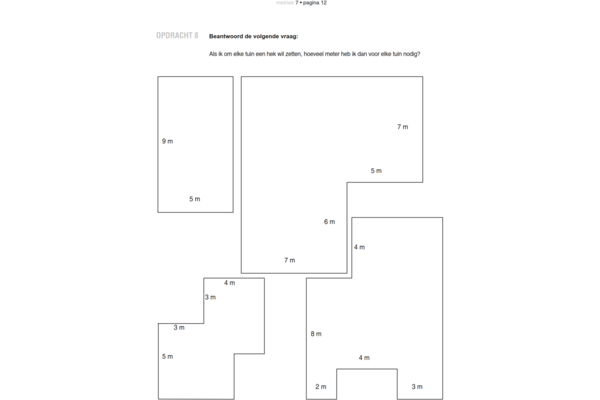 Blokboek Metriek groep 7