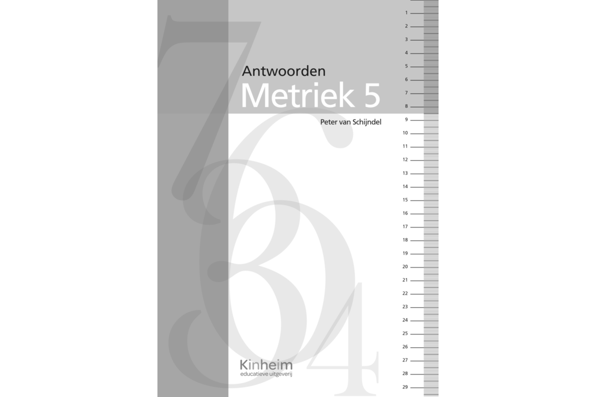 Blokboek Metriek groep 5 antwoorden