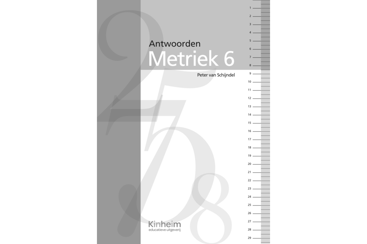 Blokboek Metriek groep 6 antwoorden