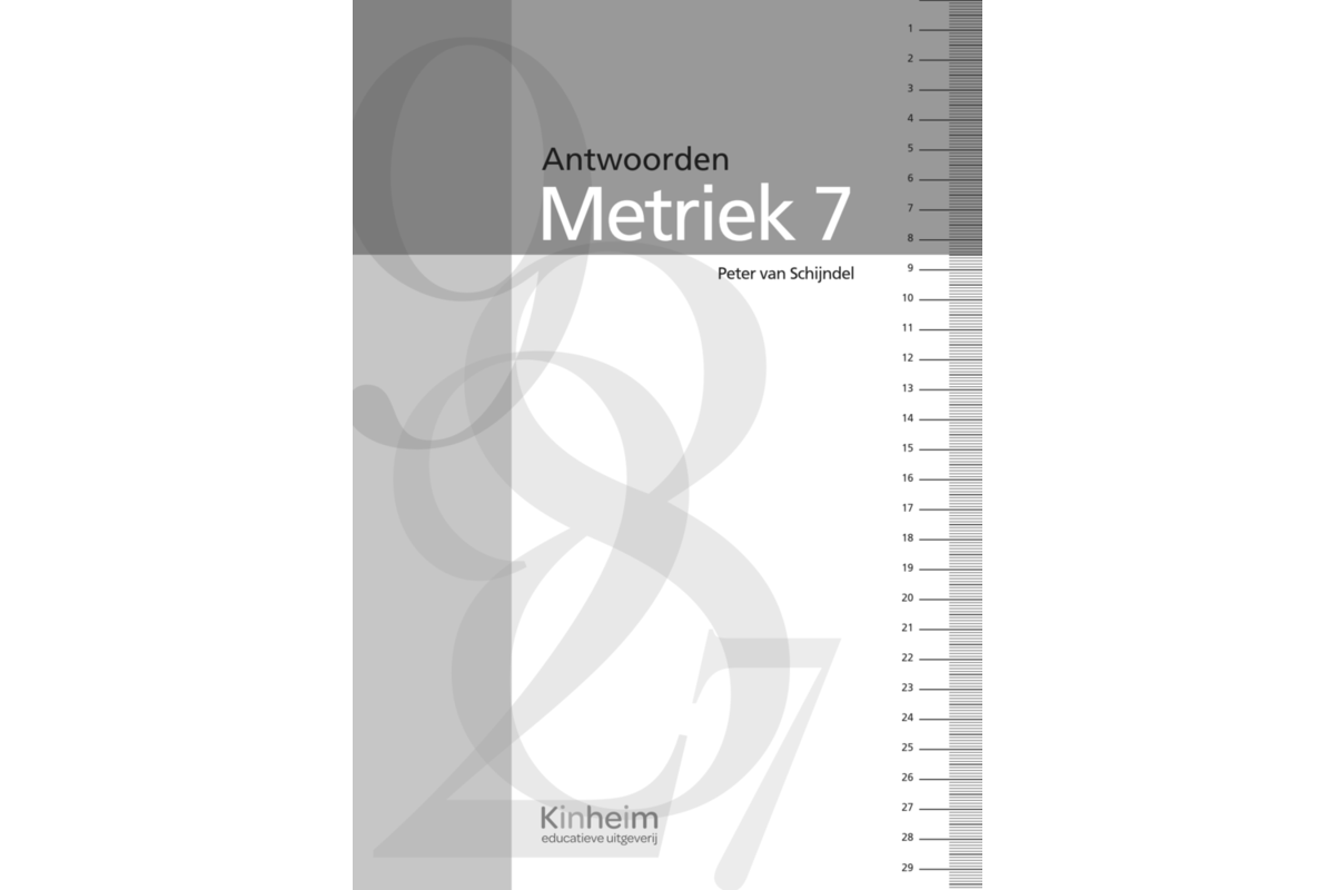 Blokboek Metriek groep 7 antwoorden
