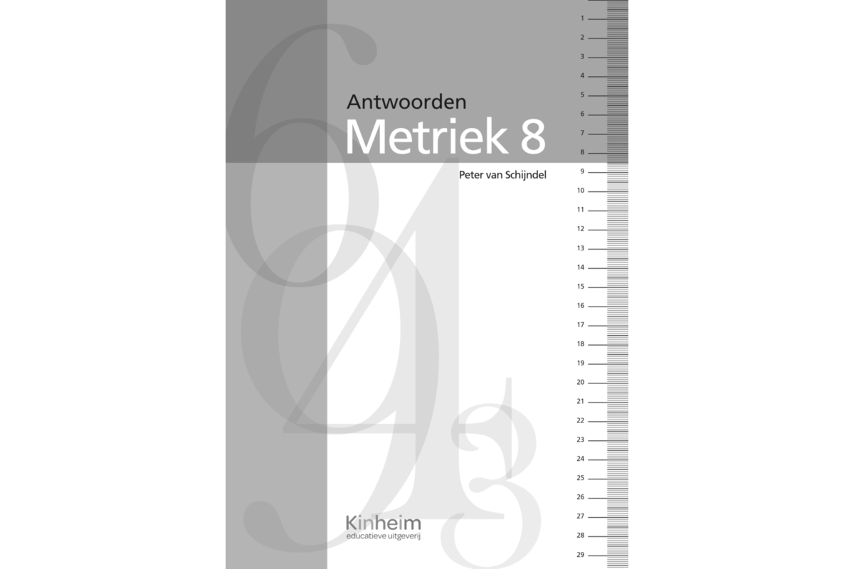 Blokboek Metriek groep 8 antwoorden