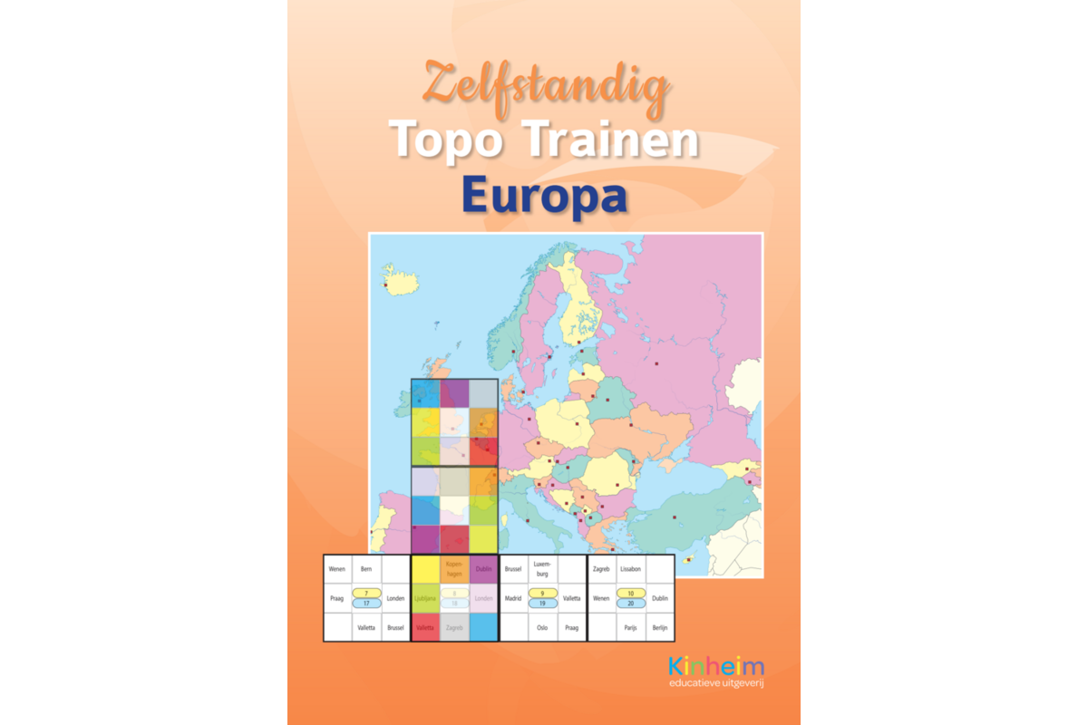 Zelfstandig topo trainen Europa (5 stuks)