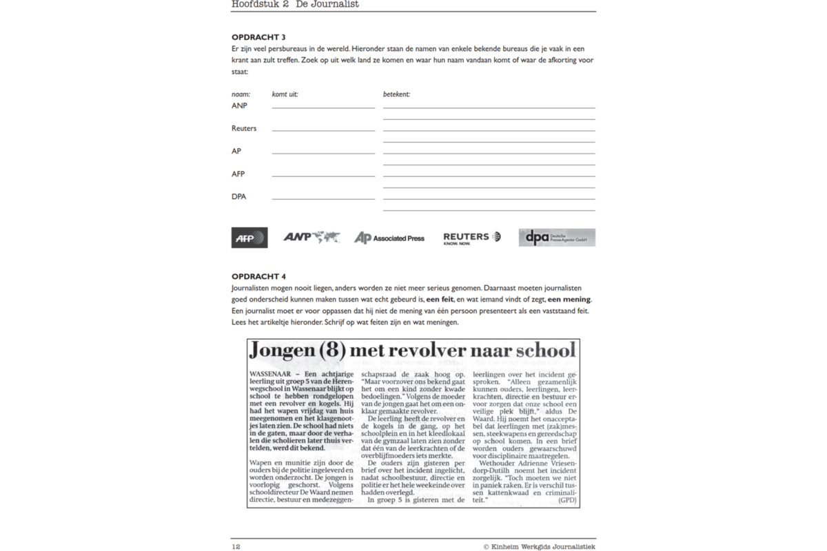 Journalistiek werkgids (5 stuks)