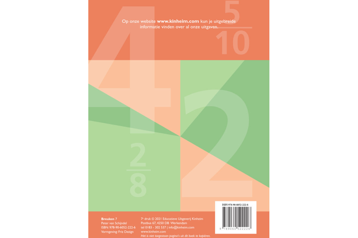 Breuken groep 7 (5 stuks)