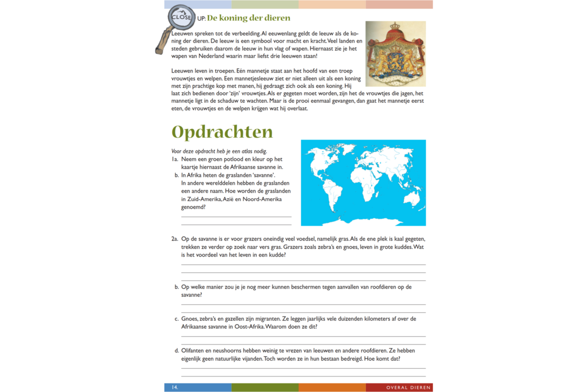 Overal dieren werkgids (5 stuks)