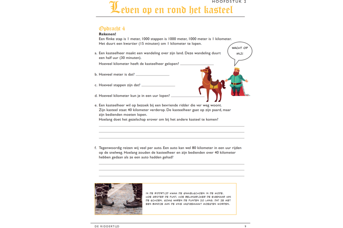 Riddertijd werkgids (5 stuks)