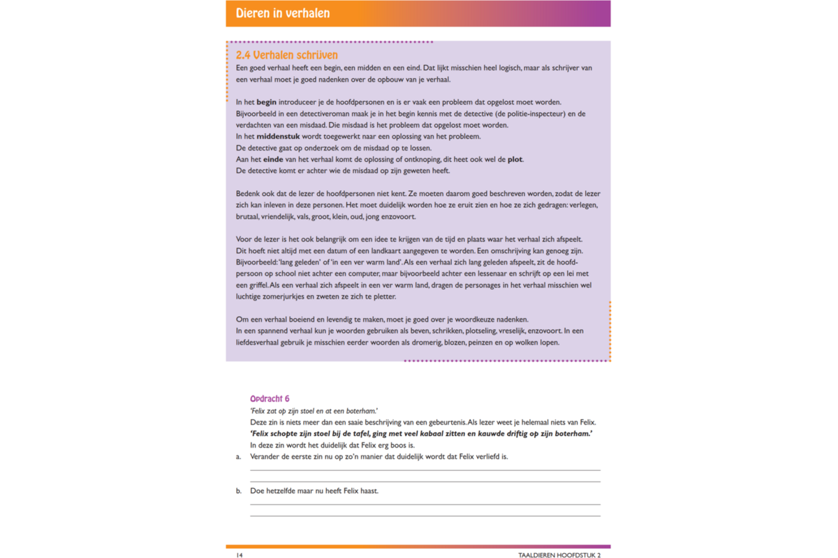 Taaldieren/dierenbundel werkgids (5 stuks)