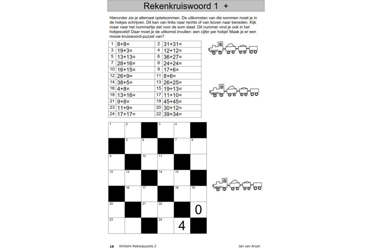 Rekenpuzzels 2 (5 stuks)