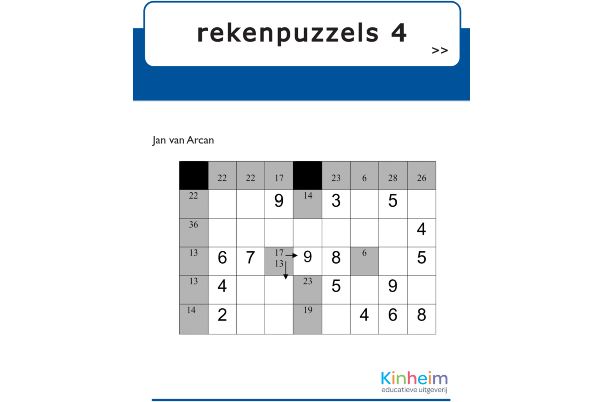 Rekenpuzzels 4 (5 stuks)