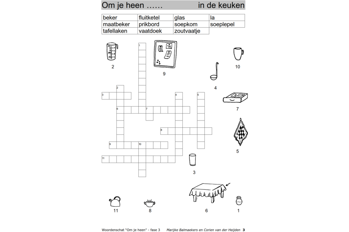 Woordenschat fase 3 (5 stuks)