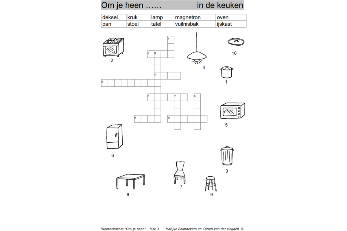 Woordenschat fase 3 (5 stuks)