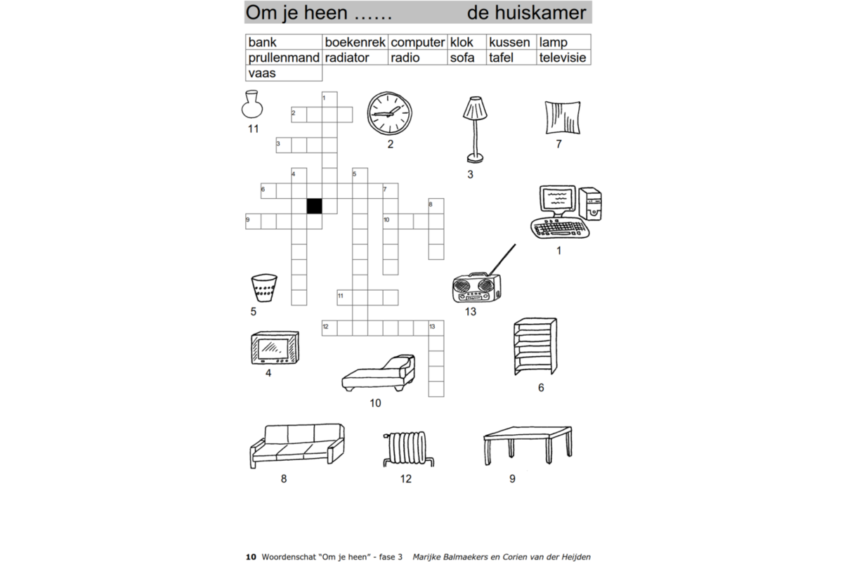 Woordenschat fase 3 (5 stuks)
