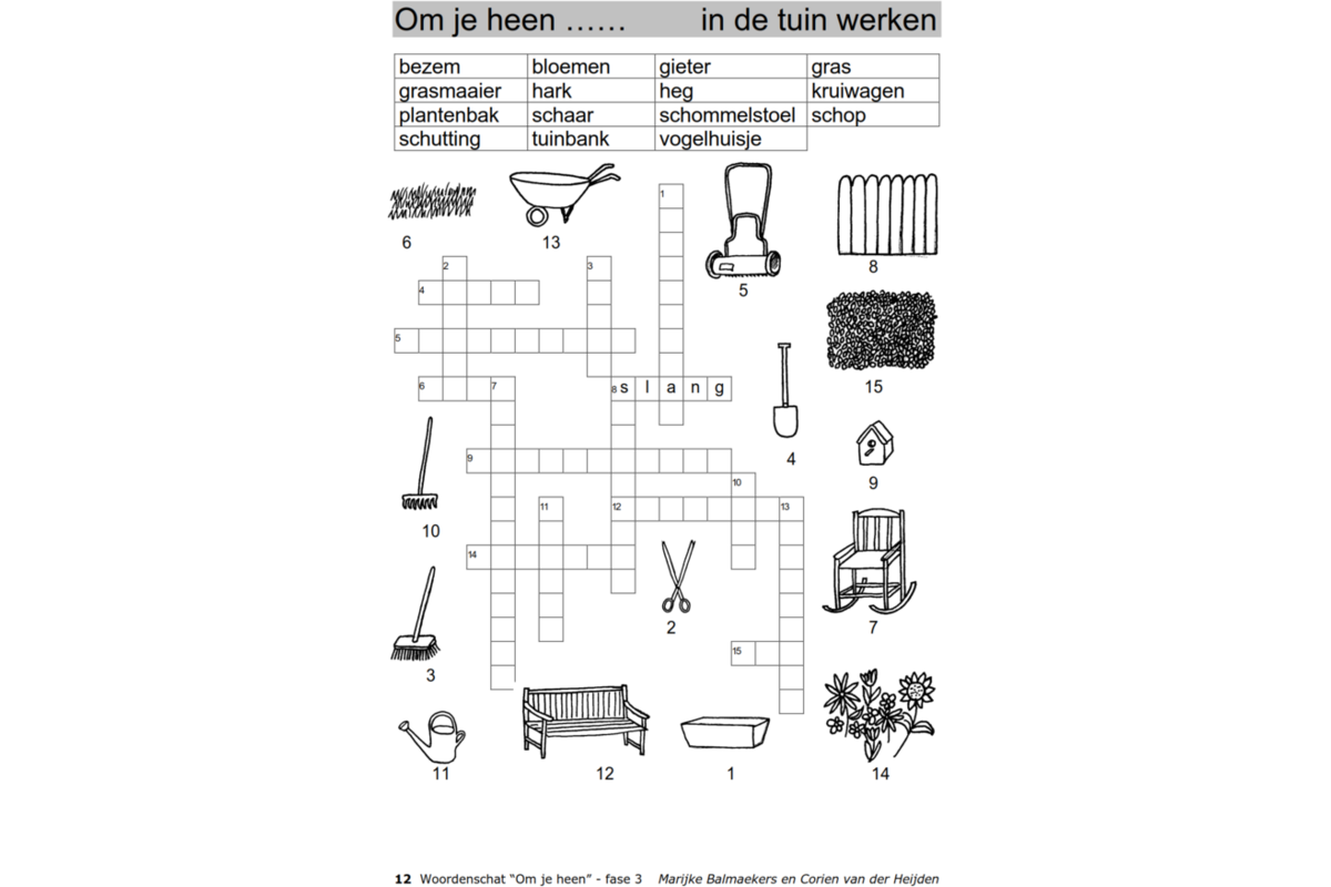 Woordenschat fase 3 (5 stuks)