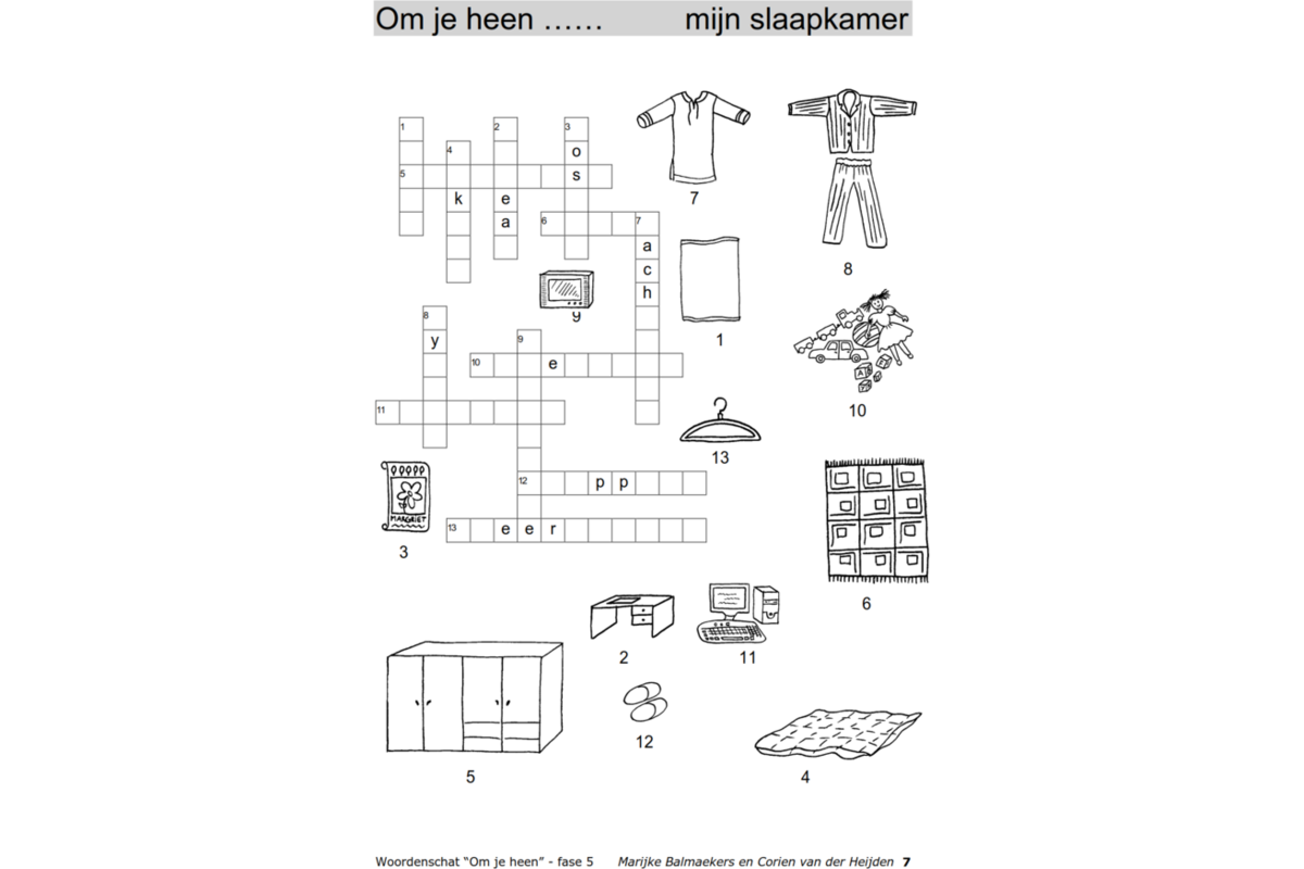 Woordenschat fase 5 (5 stuks)